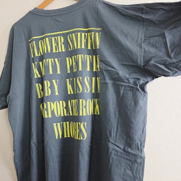 NEW Daydreamer Nirvana Smiley Graphic Band Short Sleeve Tee-Shirt Top - Picture 8 of 16